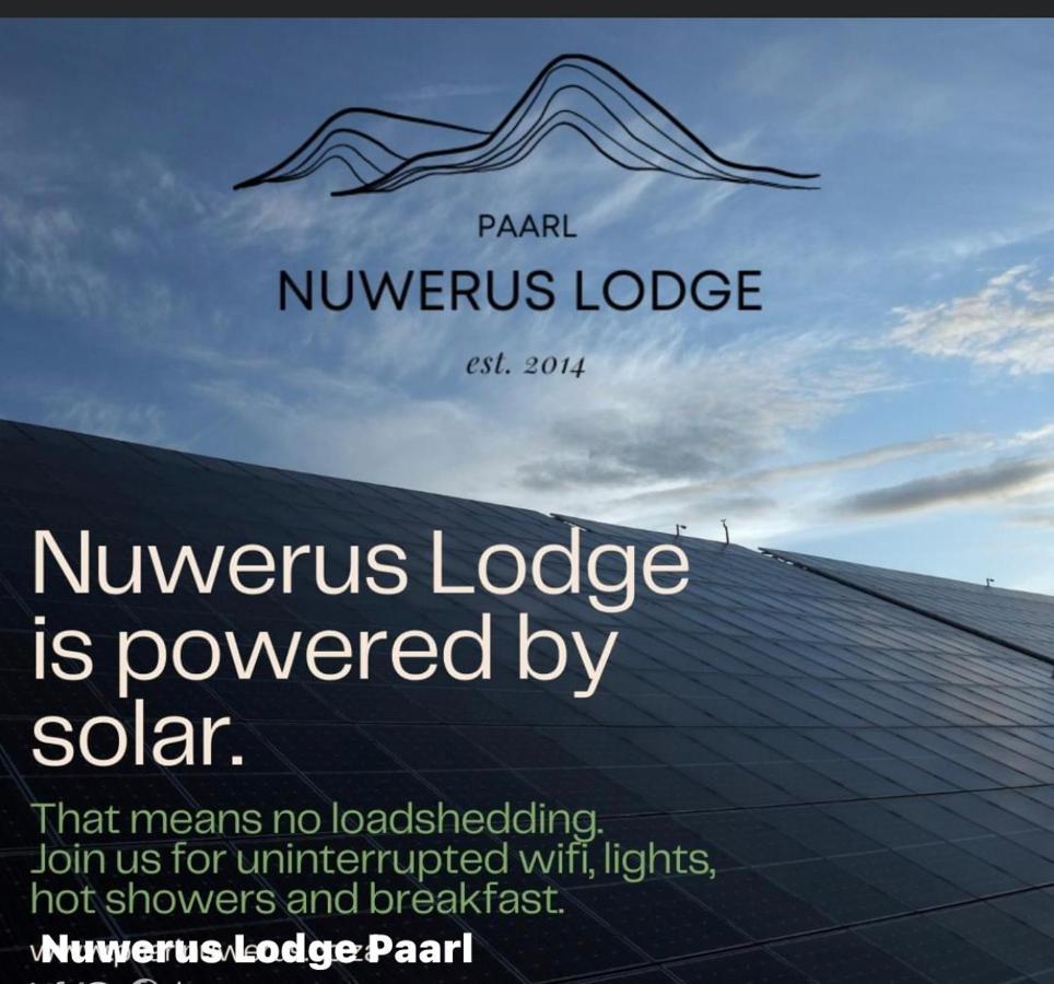 Nuwerus Lodge Paarl Exterior foto